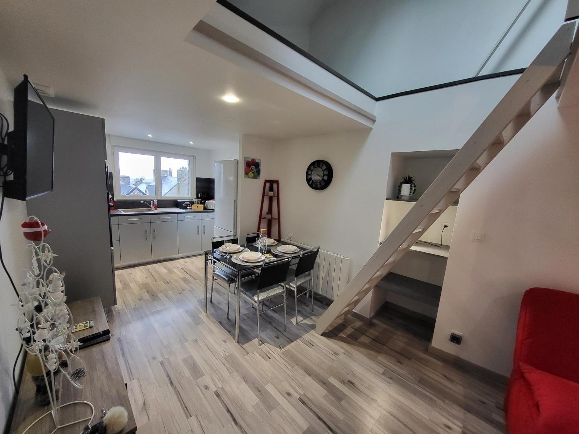 Margotte Apartment Les Pieux Exterior foto